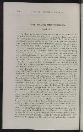 Alaun- und Thonerdeverbindungen