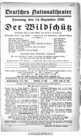 Der Wildschütz
