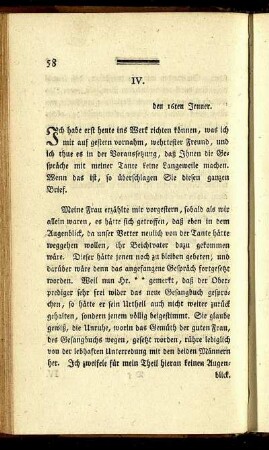 IV. den 16ten Jenner.