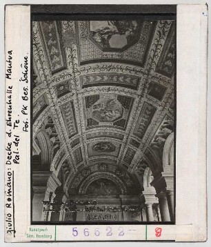 Mantua: Palazzo del Tè, Decke der Ehrenhalle. Giulio Romano