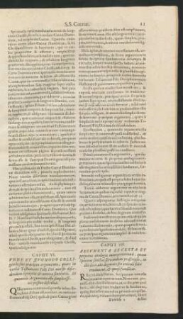 Caput VII. Argumenta Et Certa Et perpetua analogia interpretationis ...