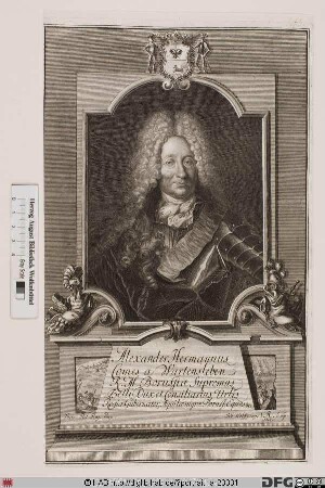 Bildnis Alexander Hermann von Wartensleben (1706 Graf)