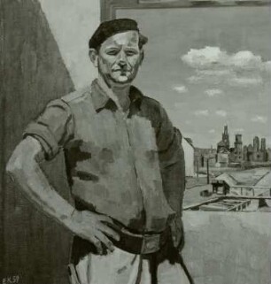 Brigadier einer Großblockbaustelle