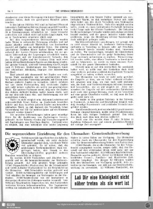 Die segenreichste Einrichtung für die Uhrmacher: Gemeinschaftswerbung