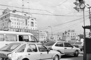 Straßenszene, Moskau