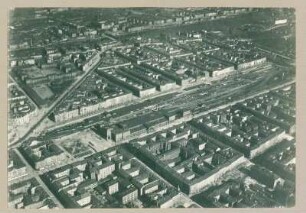 Luftaufnahme, Berlin Görlitzer Bahnhof