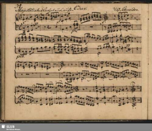 Schneider, Wilhelm: Wachet auf ruft...; C dur.