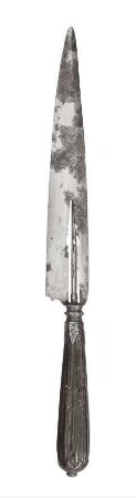 Dolchmesser mit geöhrter Nadel, L.040