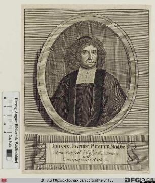 Bildnis Johann Joachim Becher