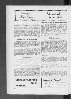 Steuertips für Haus- u. Wohnungseigentümer