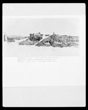 Perugia, Stadtansicht