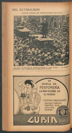 Del extranjero - Nueva forma de propaganda política - [Fotografía]