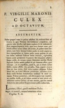 P. Virgilii Maronis Opera, Volumen Secundum