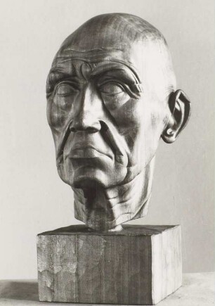 Porträt eines alten Bergmanns