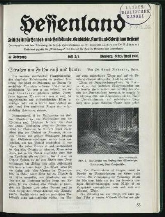 Heft 3/4, März/April 1936