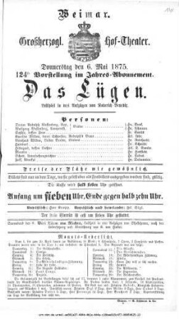 Das Lügen