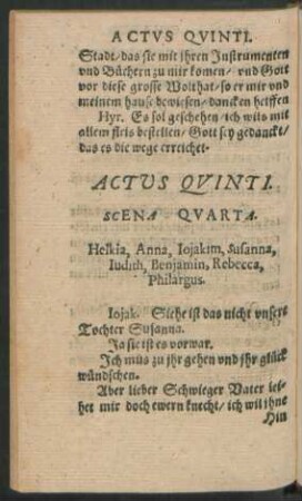 Actus Quinti. Scena Quinta.