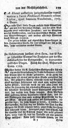 Auctarium jurisprudentiae numismaticae.