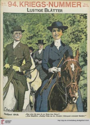No. 21 (94. Kriegs-Nummer)