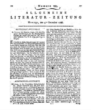 Neuere Beobachtungen über fremde Länder und Sitten. Größtentheils nach englischen, russischen und französoschen Journalen verdeutscht. Basel: Flick [1785]