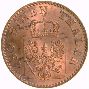 Münze, 2 Pfennig, 1852