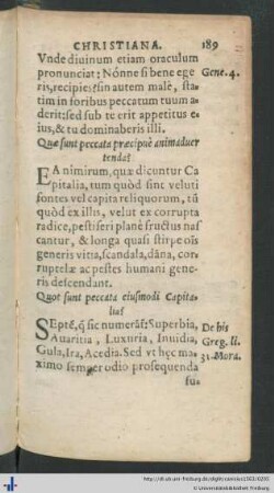 De Septem Peccatis Capitalibus