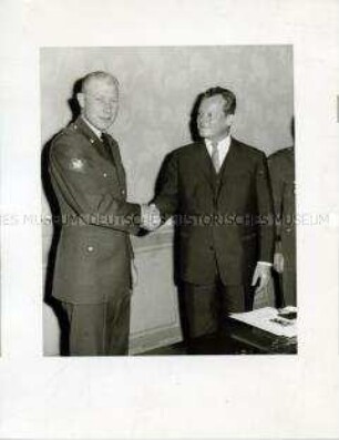 Willy Brandt im Gespräch