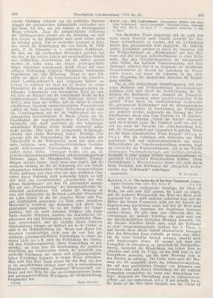 454-455 [Rezension] Malden, R. H., The Authority of the New Testament