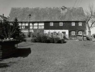 Neustadt-Polenz in Sachsen, Wohnhaus : Neustadt-Polenz in Sachsen. Wohnhaus (um 1800), Mittelweg 55. Straßenfront