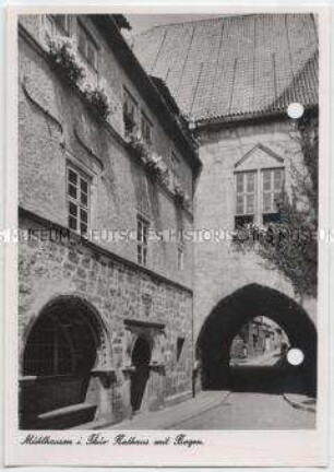 Mühlhausen, Rathausbogen