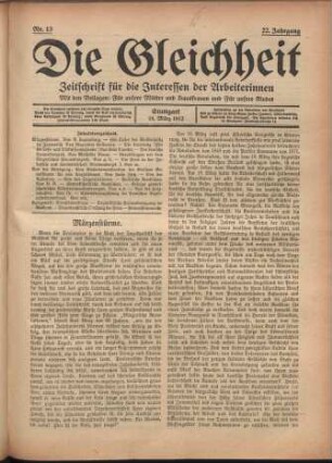 Die Gleichheit
