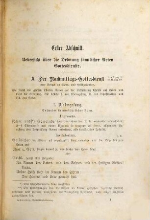 Evangelische Gottesdienst-Ordnung : Vollständige Materialiensammlung, auf Grund der alten märkischen Ordnung und der preußischen Landesagende zusammengest. u. zum bequemen Handgebrauche in Kirche, Schule u. Haus geordnet