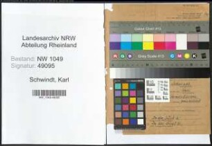 Entnazifizierung Karl Schwindt , geb. 04.04.1906 (Zahnarzt)
