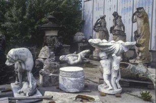 Restaurierung der Statuen des Schlossparkes Sanssouci in Potsdam