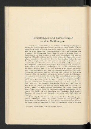 Bemerkungen und Erläuterungen zu den Abbildungen.