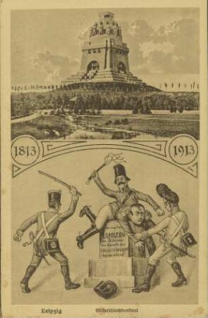 1813 - 1913 - Leipzig Völkerschlachtdenkmal