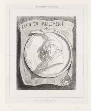 La comédie politique, aus: "Politik zum Lachen", Brüssel 1859
