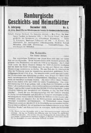 Dezember 1930. Nr. 4