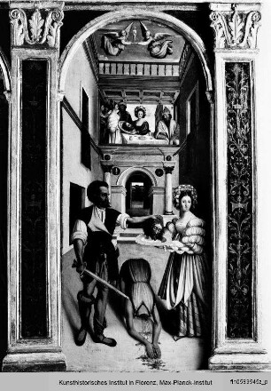 Szenen aus dem Leben Johannes' des Täufers : Die Enthauptung Johannes' des Täufers