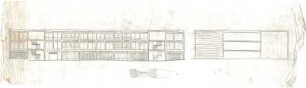 Schneider - Esleben, Paul; Düsseldorf, Rolandstr. 40; Rolandschule - Fassade (Ansicht)