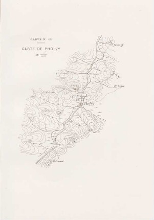 Carte No. 12. Carte de Pho-Vy