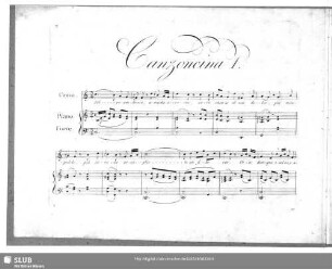 Canzoncina 1: Selve ambrose