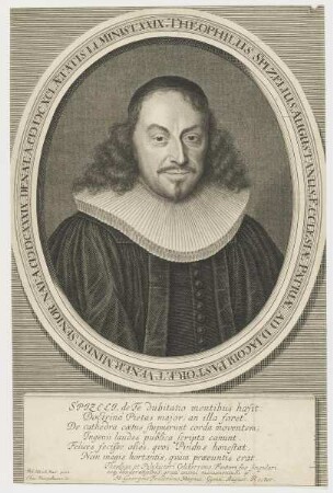 Bildnis des Theophilus Spizelius