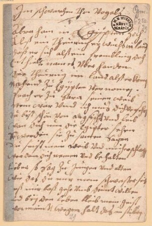 Abraham in Egipten - BSB Cgm 6250(29