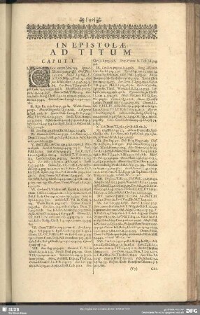 In Epistolae Ad Titum