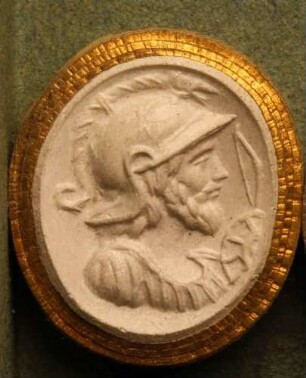 Profilkopf des Mars (Daktyliothek, Erstes Mythologisches Tausend)