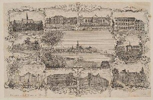 Kiel - Ansicht von Süden aus