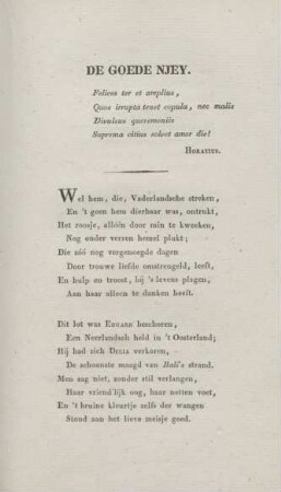 De goede Njey