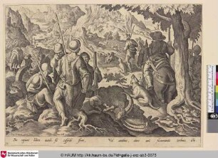 [Bergziegenjagd; Mountain goat hunt]