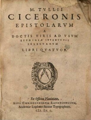 Epistolarum a doctis viris ... selectarum libri IV